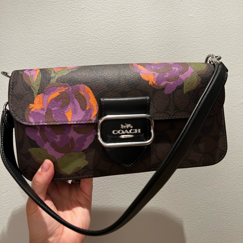 Coach bag with tags